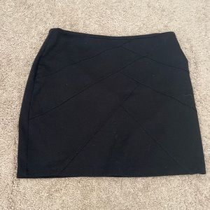 Short Black Mini Skirt- Size M
